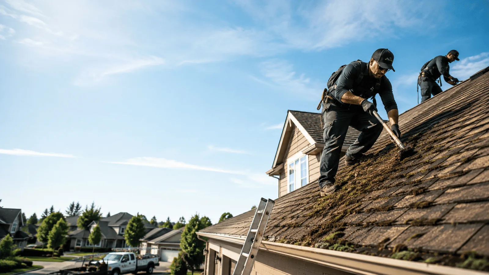 Roof Moss Removal in Woronoco, MA near me